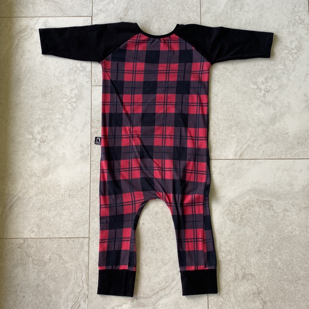 RAGS TO RACHES plaid romper - Picture 5 of 6